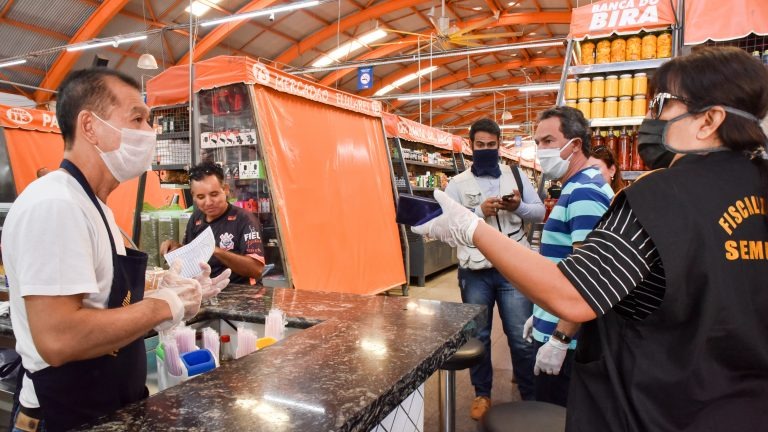Força-tarefa intensifica fiscalização para garantir segurança e evitar aglomerações Glenda Gabi