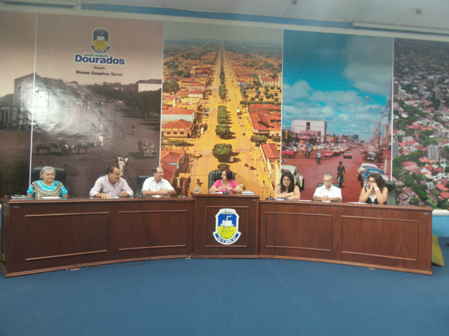 Conselho de Saúde em evento na Câmara Municipal de Dourados (Foto: Fabiane Dorta)