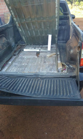 Droga que iria para Brasília - DF é apreendida no Distrito de Vista Alegre PRE/Divulgação