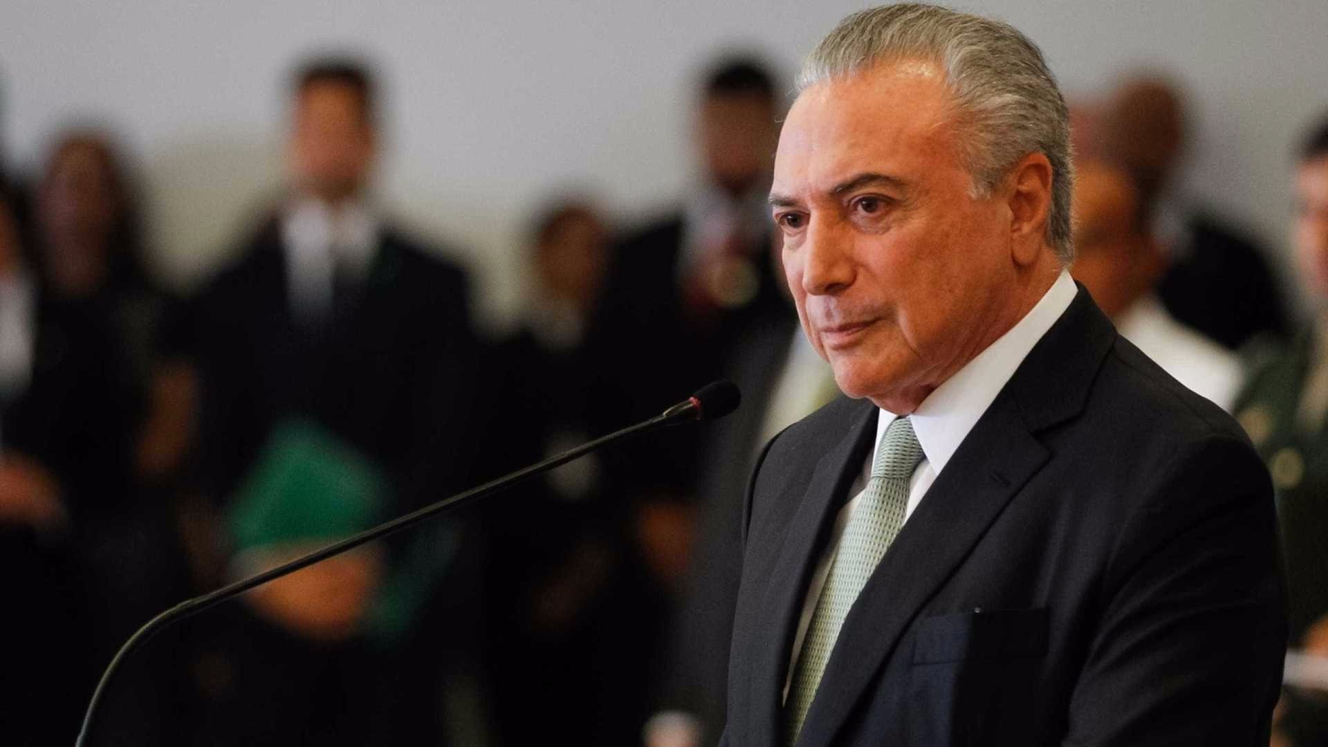 Após reflexão, Temer decide não fazer pronunciamento sobre denúncia