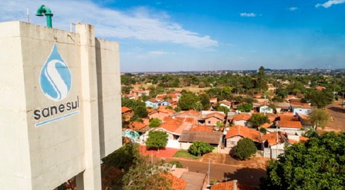 Sanesul investe na ampliação do sistema de abastecimento de água em Maracaju