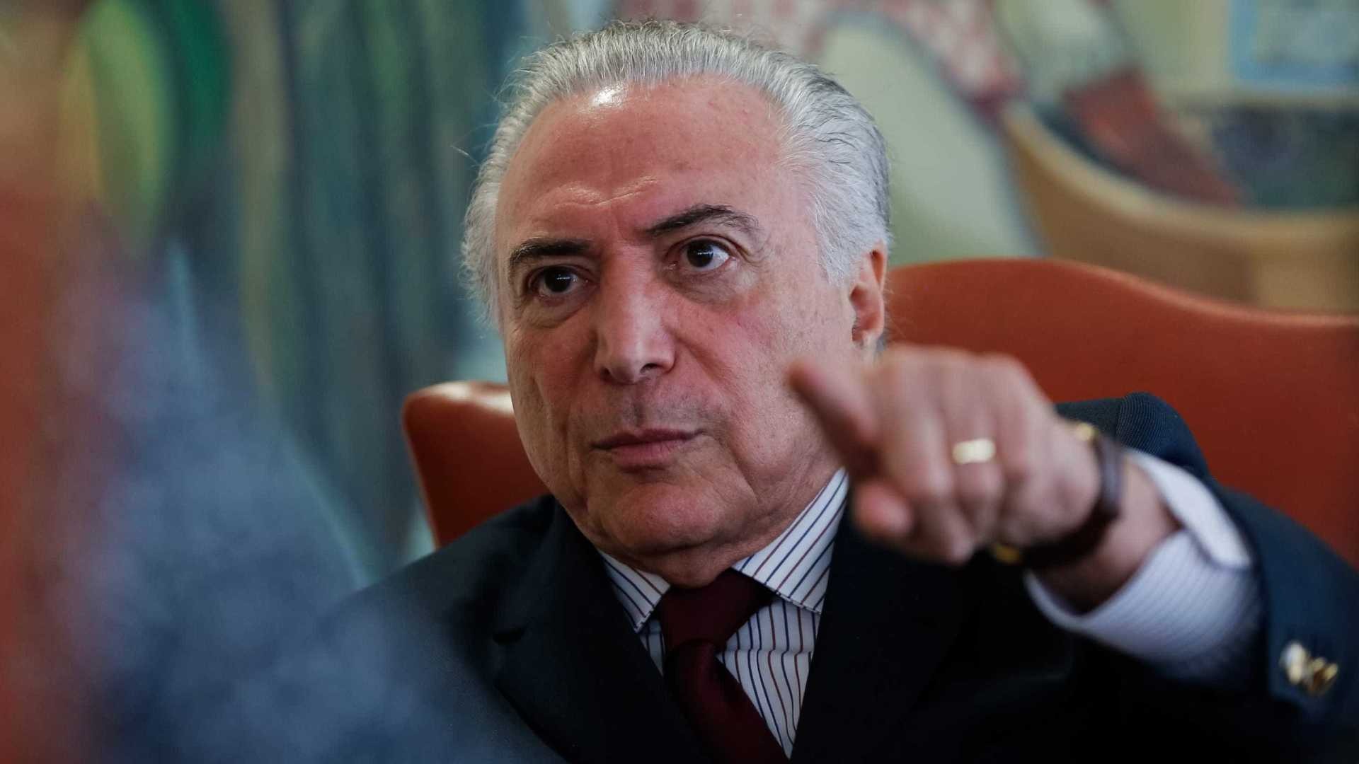 Reunião de Temer e Pezão não teve resultado concreto