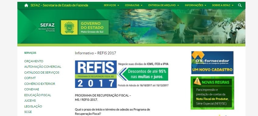 Refis supera expectativa e rende R$ 173 milhões em MS