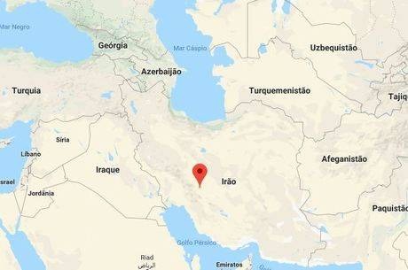 Região da queda é montanhosa e enfrenta mau tempo
Google Maps