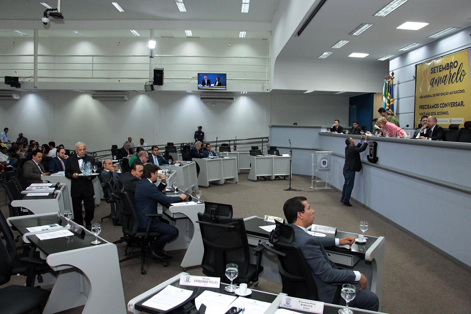 Vereadores votam oito Projetos de Lei na sessão desta terça-feira Vereadores votam oito Projetos de Lei na sessão desta terça-feira