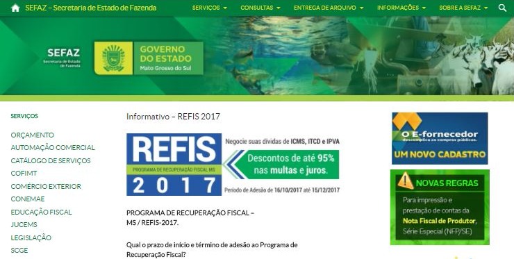 Termina hoje o prazo para contribuintes aderirem ao Refis Estadual Termina hoje o prazo para contribuintes aderirem ao Refis Estadual