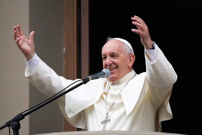 Papa Francisco discursa para multidão (Guadalupe Pardo/Reuters)