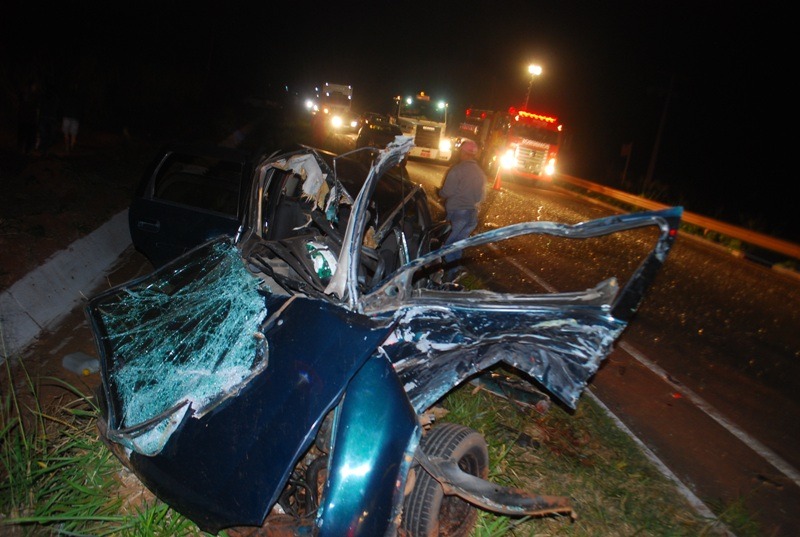 Colisão entre carreta e carro deixa dois feridos na MS-395 Tiago Apolinário/Da Hora Bataguassu