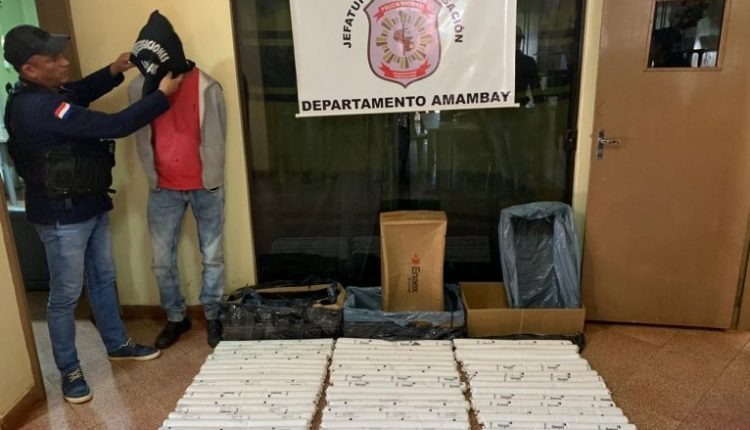 Membro de facção criminosa é preso com 75 quilos de dinamite Cândido Figueredo/ABC Color