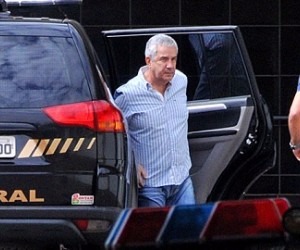 João Amorim, quando se entregou à Polícia Federal em 8 de julho de 2016 - Valdenir Rezende 