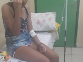 Adolescente com suspeita de sarampo desenvolveu síndrome alérgica grave (Foto fornecida pela família)