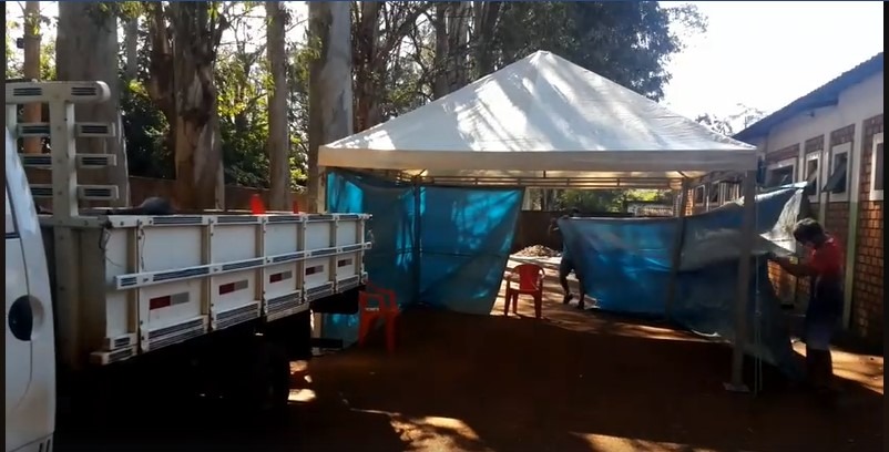 Aldeia Caiuá recebe 20 novos leitos para o combate ao Covid-19 Divulgação