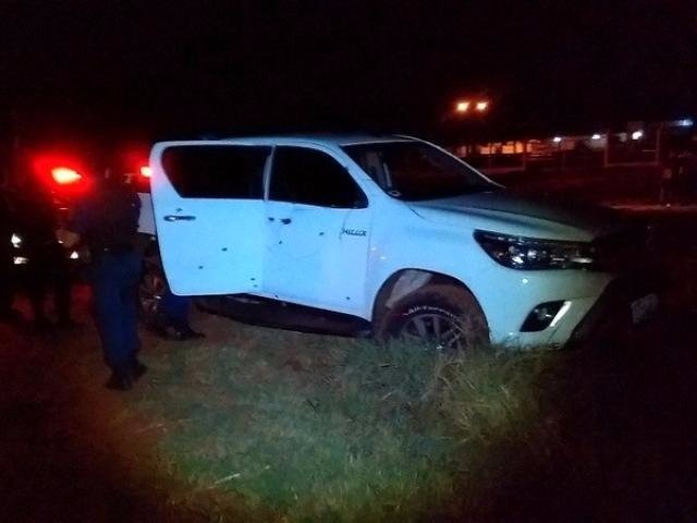 Policiais atiraram 12 vezes em caminhonete para tentar parar o menor infrator.