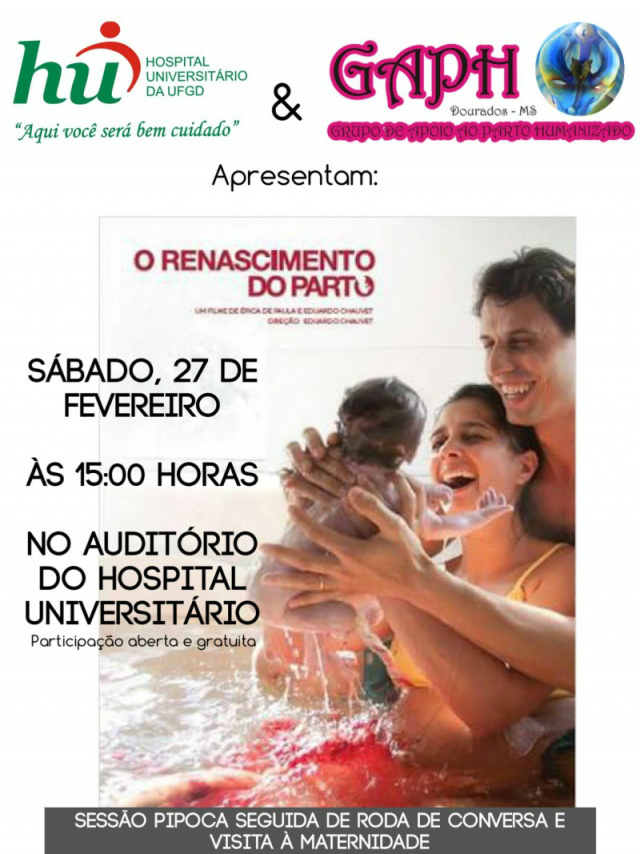 HU de Dourados terá sessão gratuita do filme neste sábado