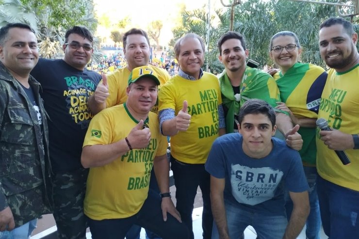 "MS está com Bolsonaro", diz Coronel David Divulgação