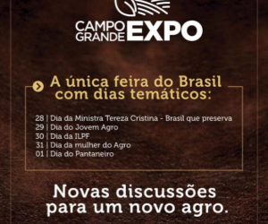 Campo Grande Expo 2019 começa amanhã Divulgação