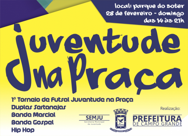 Prefeitura promove no Parque do Sóter projeto Juventude na Praça