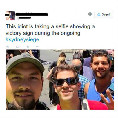 'Selfies' em sequestro foram muito criticadas na internet