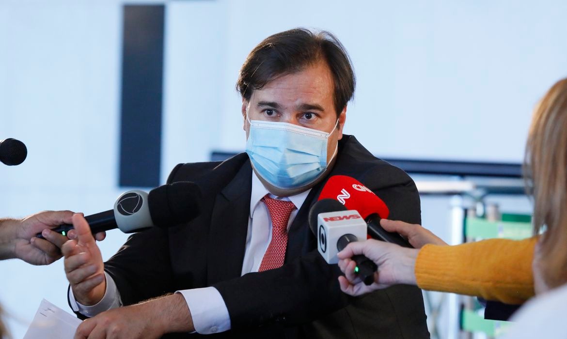 Maia estuda 1º turno da eleição para 15 de novembro ou 6 de dezembro Najara Araújo/Câmara dos Deputados