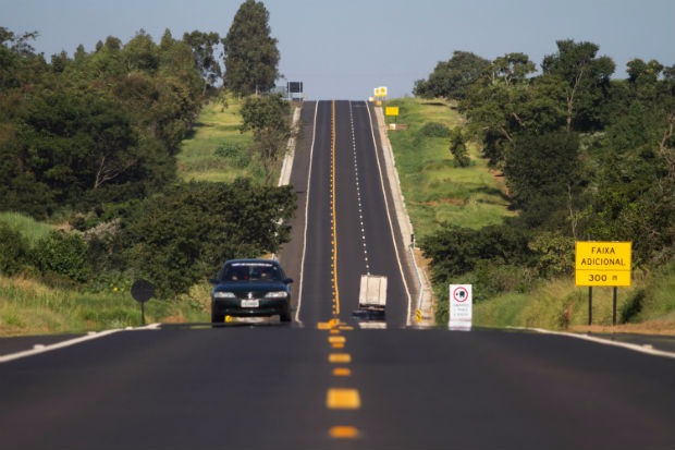 BR-163 passa por diversas obras e por isso tem interdição em vários trechos Foto Ilustrativa