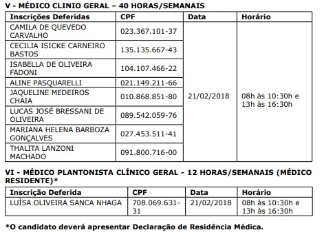 Prefeitura de Campo Grande convoca 36 médicos