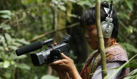 O roteiro e as histórias dos games foram divididos com os indígenasDivulgação/Nadja Woczikosky Marin