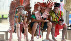De acordo com os coordenadores do projeto, os índios querem contato com as cidadesDivulgação/Nadja Woczikosky Marin
