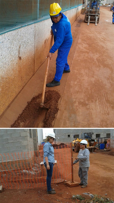 Alessandra Stephanini/WhatsApp
Mulheres driblaram o preconceito e conseguiram conquistar espaço na Construção Civil