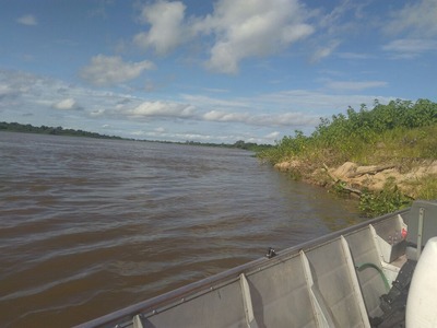 Bombeiros suspendem as buscas por jovem que desapareceu no Rio Paraguai Local onde Marcio Antônio Rodas Franco, de 25 anos, desapareceu - Foto: Divulgação/Bombeiros