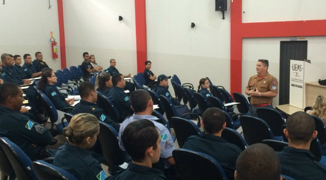 Nova Andradina forma novos agentes fiscalizadores de trânsito Novos agentes fiscalizadores de trânsito de Nova Andradina iniciam formação( Foto: Divulgação)