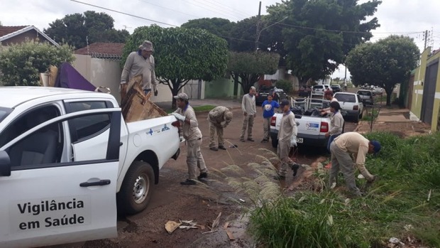 Chuva dá trégua e equipes intensificam ação de combate ao Aedes no Imbirussu