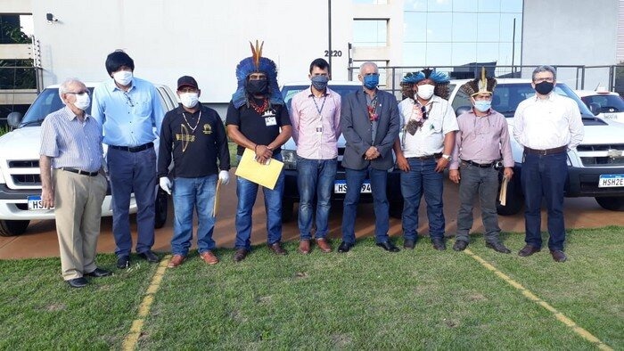 Empenho de Barbosinha garante veículo para policiamento nas aldeias de Dourados Divulgação