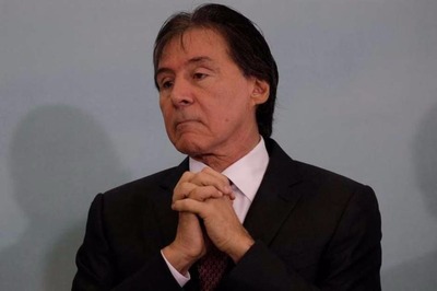 Presidente do Senado, Eunício Oliveira, durante cerimônia em Brasília
Foto: Reuters