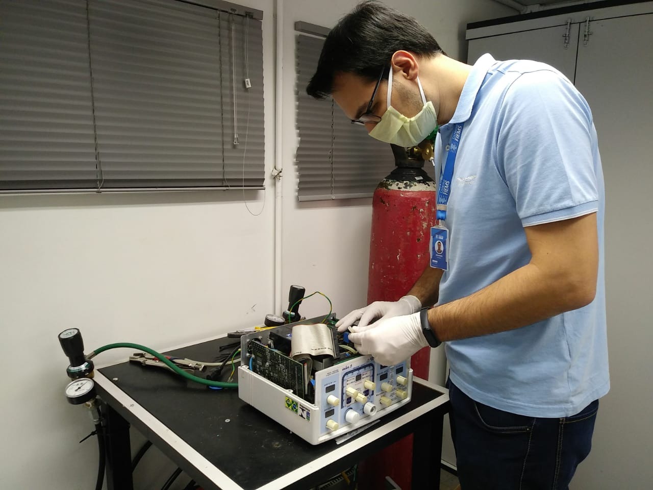 Dourados recebe ventiladores pulmonares consertados nesta sexta-feira Dourados recebe ventiladores pulmonares consertados nesta sexta-feira