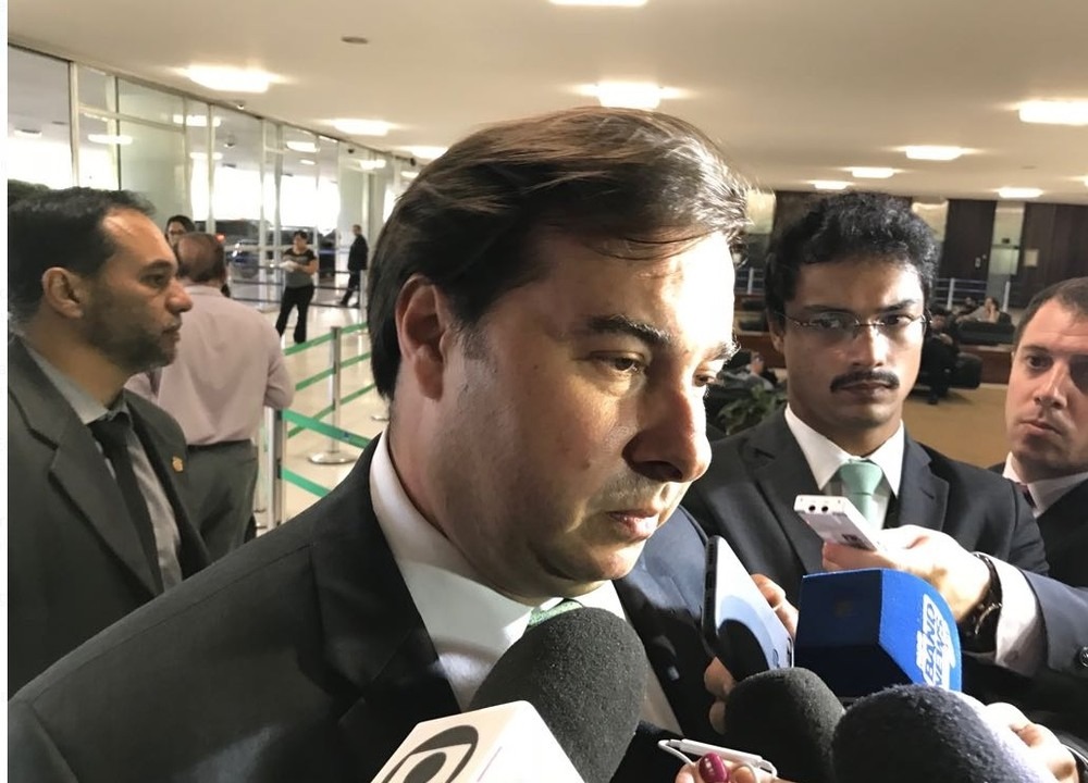 O presidente da Câmara, Rodrigo Maia (DEM-RJ) (Foto: Bernardo Caram)