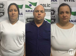 Trio foi detido no Paraná e depois solto (Foto: Reprodução)