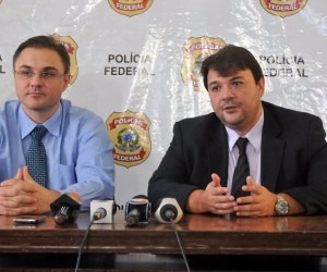 Delegados da Polícia Federal em MS, Cleo Mazzotti e Marcelo Alexandrino - Valdenir Rezende 