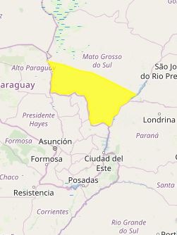 Inmet emite alerta de tempestade com perigo potencial para 47 cidades de MS