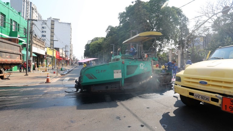 Trechos da Rua 14 de Julho ficarão interditados para serviços de recapeamento Trechos da Rua 14 de Julho ficarão interditados para serviços de recapeamento