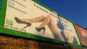 Mulher que não economizou em publicidade prefere não se identificar (Foto: Divulgação)