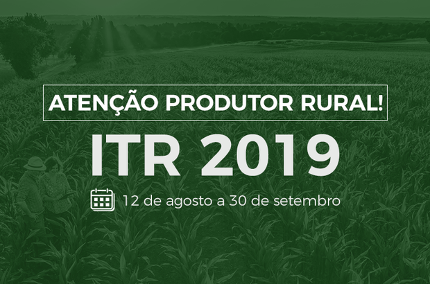Declaração de ITR 2019 inclui Cadastro Ambiental Rural