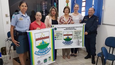 4º BPM apresenta projeto à Secretaria de Educação da Patrulha Mirim 4º BPM apresenta projeto à Secretaria de Educação da Patrulha Mirim