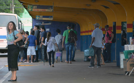 Bandeirantes é o 1º terminal a receber reformas de consórcio Estrutura do Terminal Bandeirantes será melhorada - Foto: Paulo Ribas/Correio do Estado