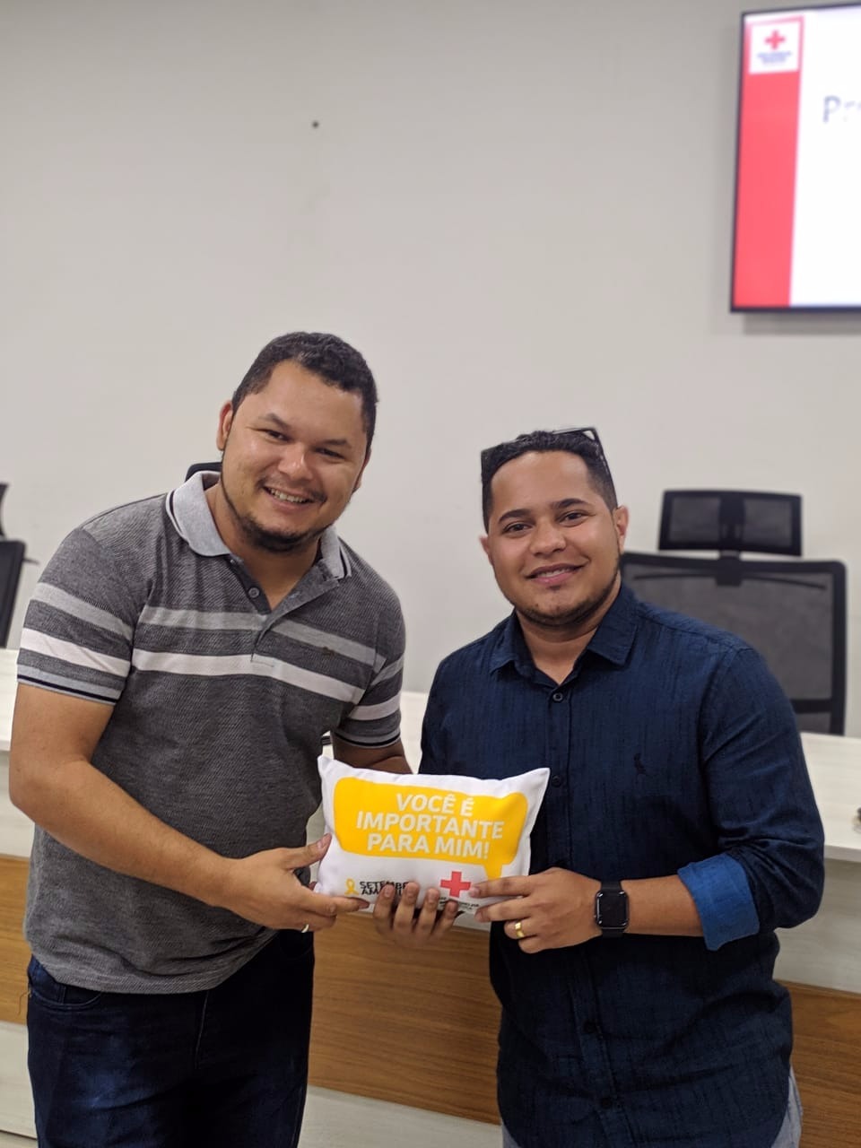 Vereador participa de palestra da Cruz Vermelha sobre Setembro Amarelo Divulgação