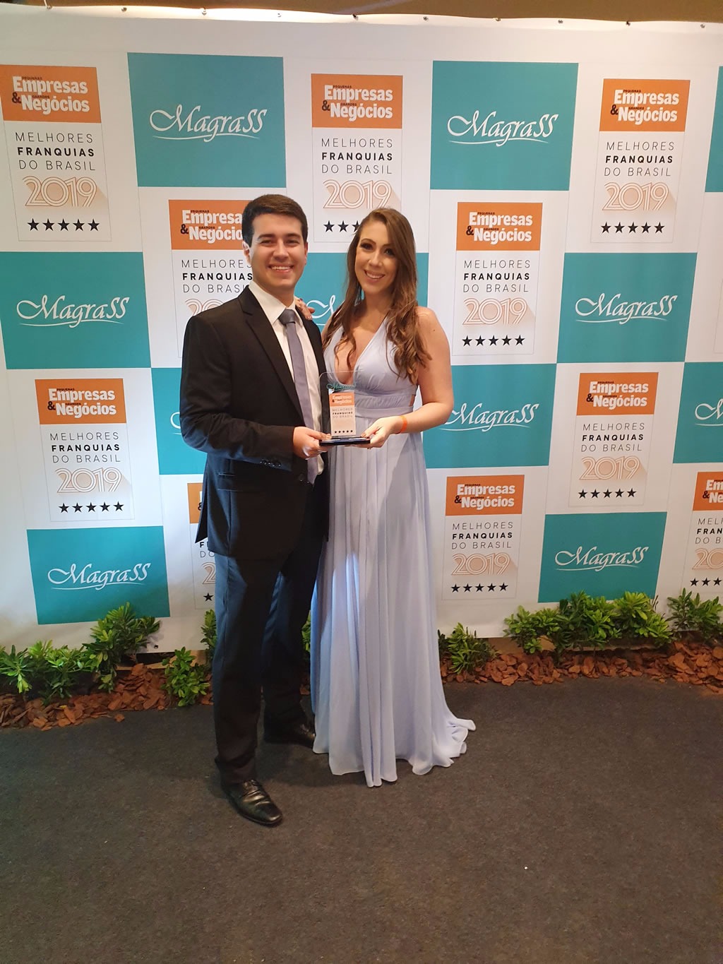 Capital possui clínica de emagrecimento saudável premiada como uma das melhores do Brasil Luiz Tenório e Juliana Frigeri, sócios-proprietários e representantes unidades Magrass em Campo Grande. Foto: DIVULGAÇÃO MAGRASS