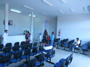 Primeiro dia de funcionamento da UPA teve pouca movimentação (Foto: Gizele Almeida)
