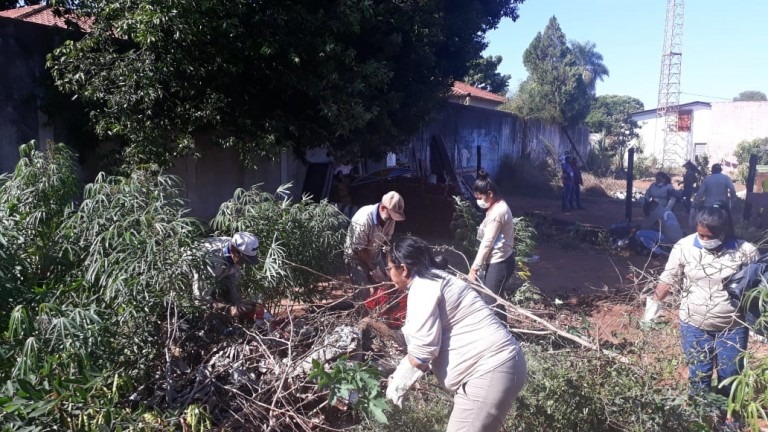 Aldeia urbana Marçal de Souza e Chácara das Mansões recebem força-tarefa de combate ao Aedes