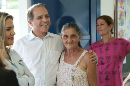 Coronel David conhece realidade dos alunos da federação de deficientes físicos
Foto: Denílson Secreta  AL/MS