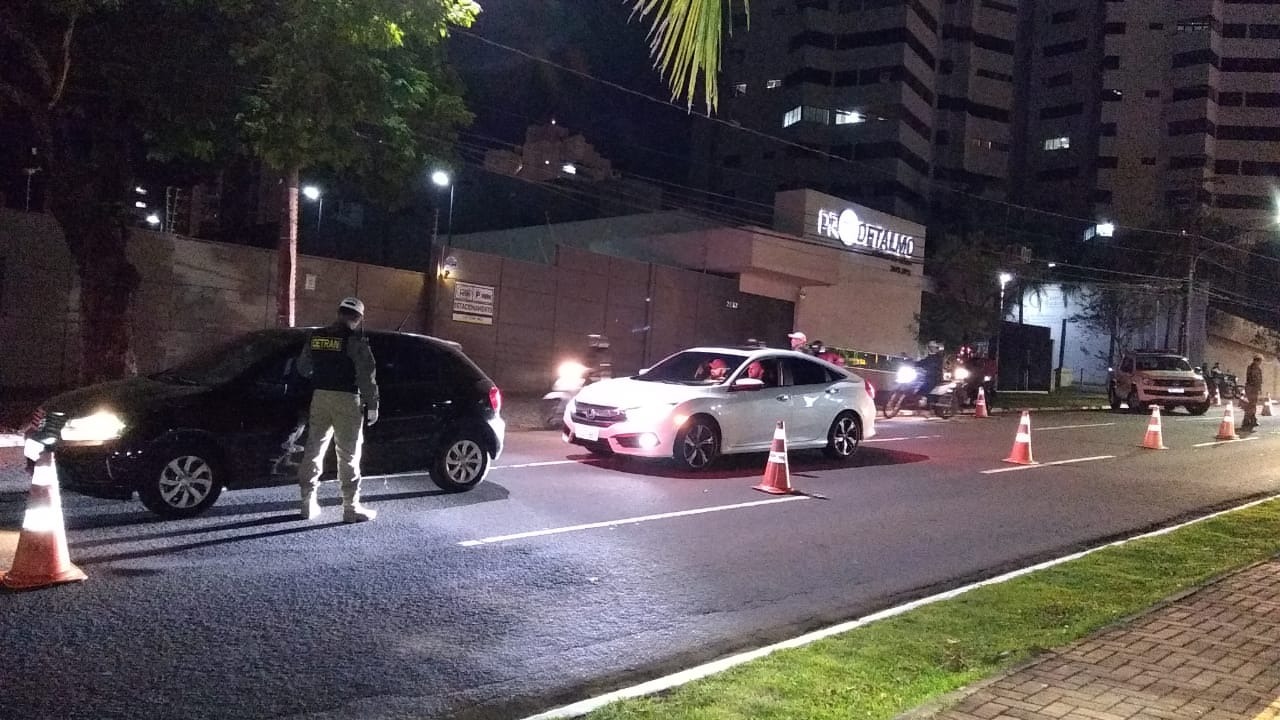 Batalhão de Trânsito da PM flagra 18 motoristas alcoolizados em blitz da Lei Seca Divulgação
