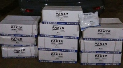 DOF apreende agrotóxicos contrabandeados do Paraguai